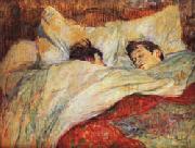 Henri de toulouse-lautrec, The bed